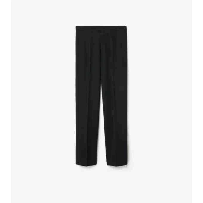 Pantalones de esmoquin de lana Grain De Poudre