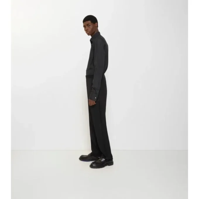 Pantalones de esmoquin de lana Grain De Poudre