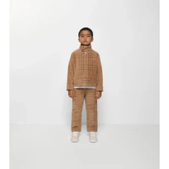 Pantalones de pana a cuadros