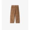 Pantalones de pana a cuadros