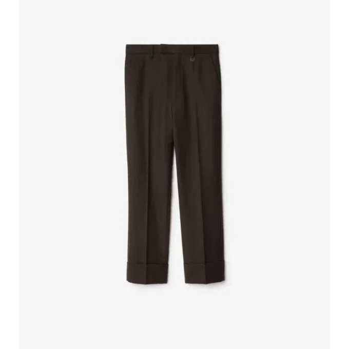Pantalones de sastrería de lana