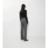 Pantalones de sastrería de lana a cuadros