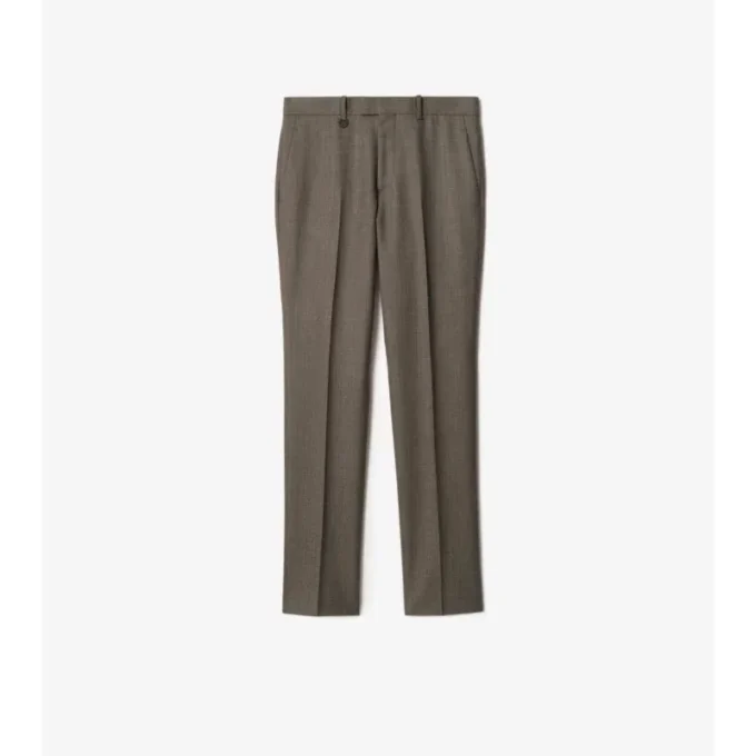 Pantalones de sastrería de lana «sharkskin»