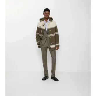 Pantalones de sastrería de lana «sharkskin»