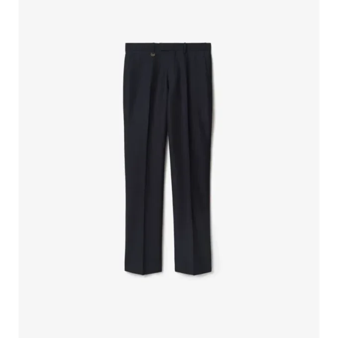 Pantalones de sastrería de lana y mohair