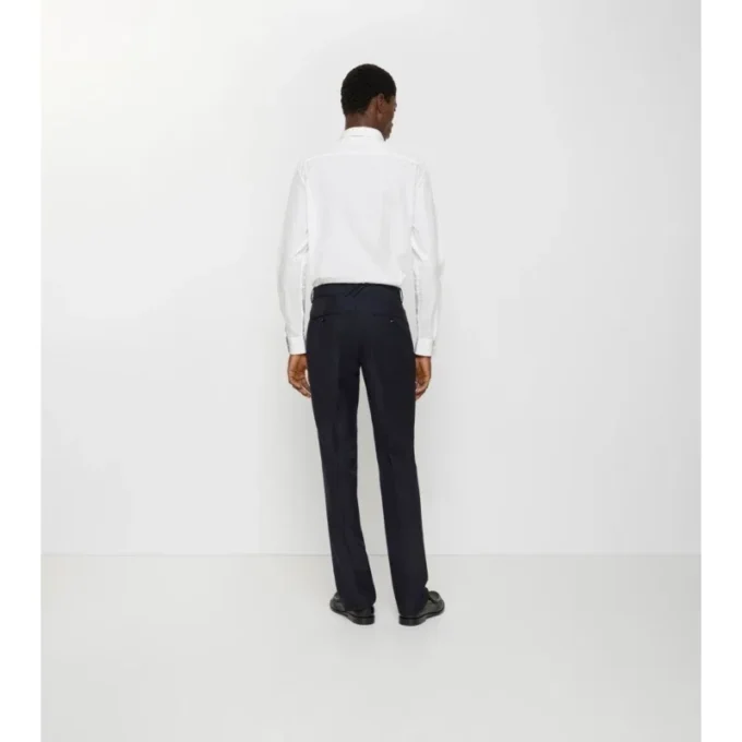 Pantalones de sastrería de lana y mohair