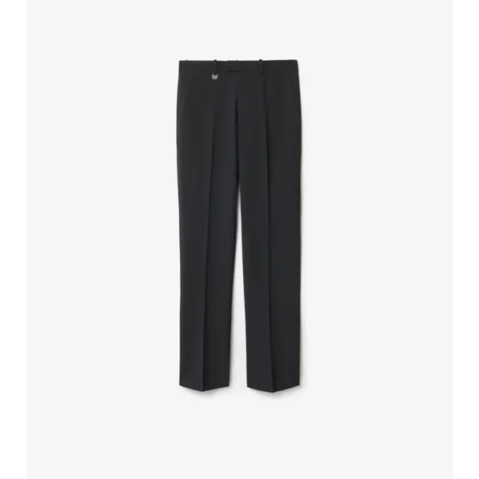 Pantalones de sastrería de mezcla de lana