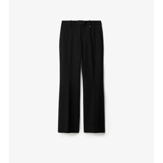 Pantalones de sastrería de mezcla de lana