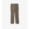 Pantalones entallados de lana Moulina