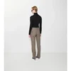 Pantalones entallados de lana Moulina