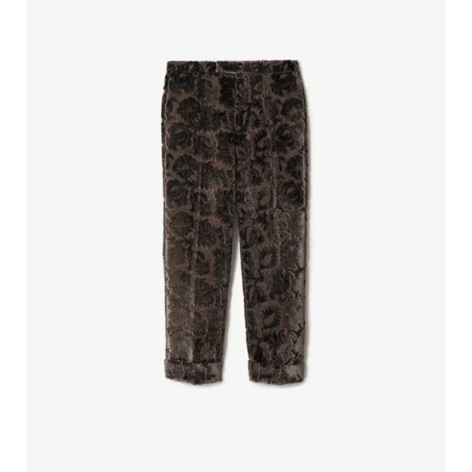 Pantalones entallados de terciopelo Vine