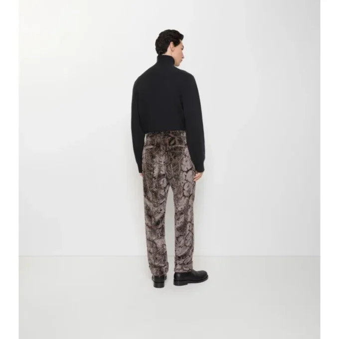 Pantalones entallados de terciopelo Vine