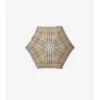 Paraguas plegable con estampado de cuadros