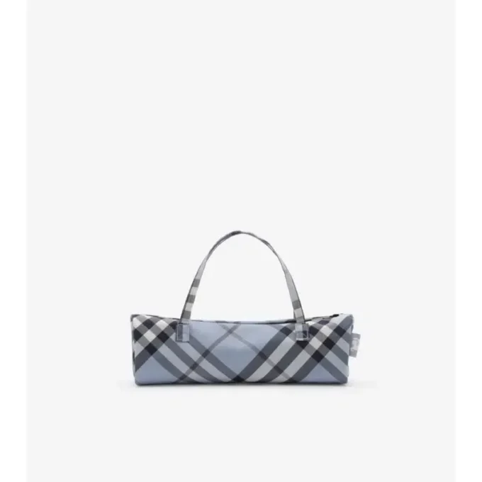 Paraguas plegable con estampado de cuadros