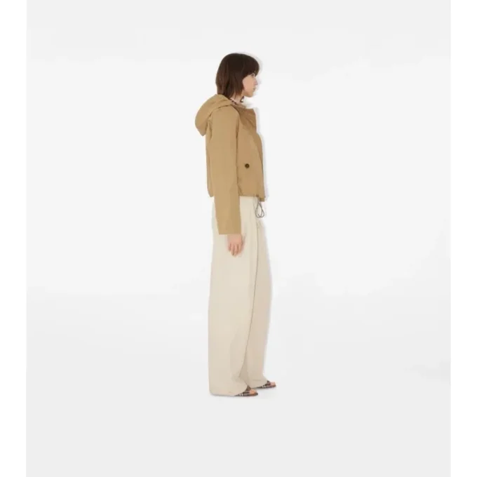 Parka corta de Gabardine