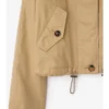 Parka corta de Gabardine