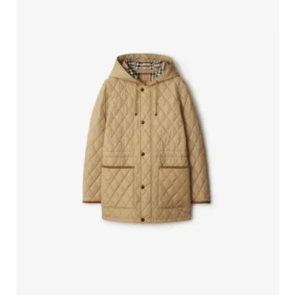 Parka de nailon acolchada