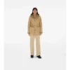 Parka de nailon acolchada