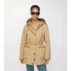 Parka de nailon acolchada