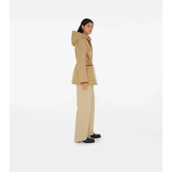 Parka de nailon acolchada