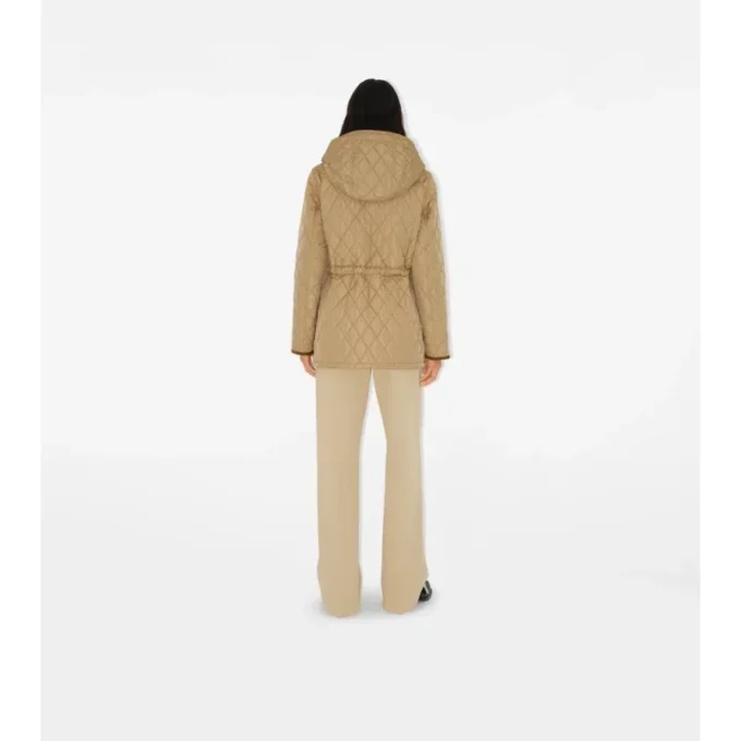 Parka de nailon acolchada