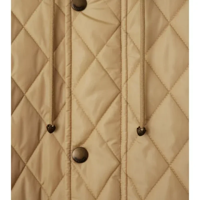 Parka de nailon acolchada