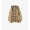 Parka de nailon acolchada