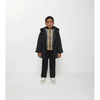 Parka de nailon desmontable