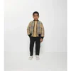 Parka de nailon desmontable