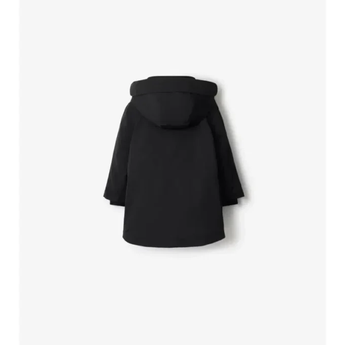 Parka de nailon desmontable
