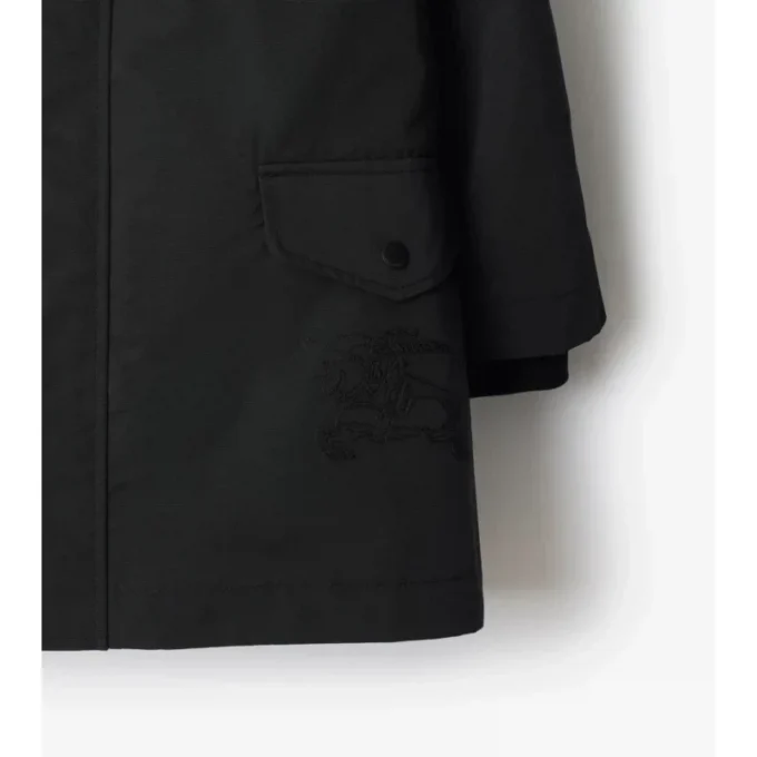 Parka de nailon desmontable