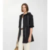 Parka de nailon elástico