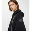 Parka de nailon elástico