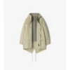 Parka desmontable de mezcla de nailon