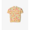 Parte de arriba de mezcla de algodón con estampado floral