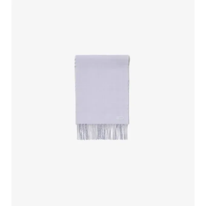 Pañuelo de cachemira con estampado de cuadros degradado
