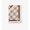 Pañuelo de seda con estampado Check Knight