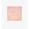 Pañuelo de seda EKD con estampado floral