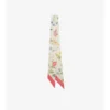 Pañuelo estrecho de seda «Blooms of Britain»