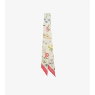 Pañuelo estrecho de seda «Blooms of Britain»