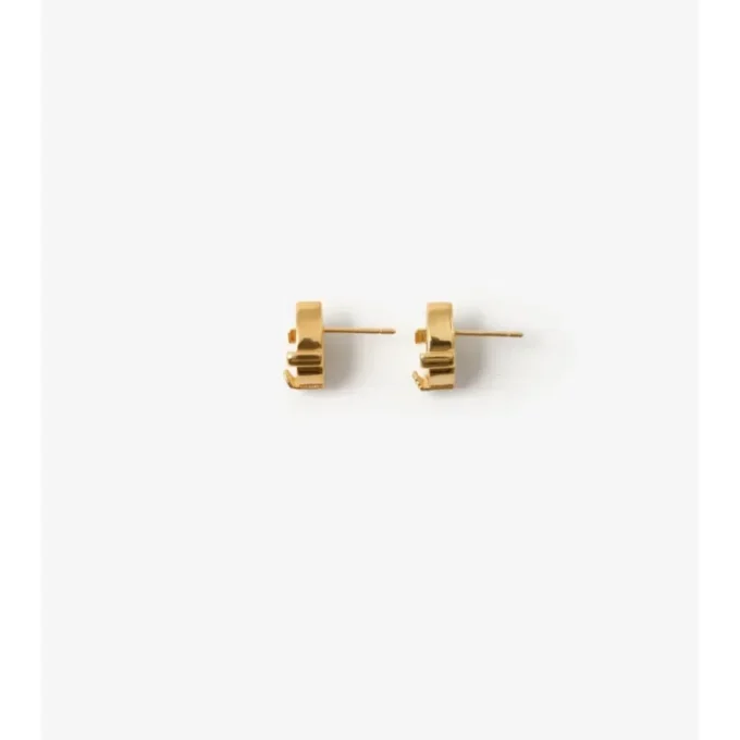 Pendientes con colgante en forma de escudo