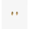 Pendientes de aro huecos