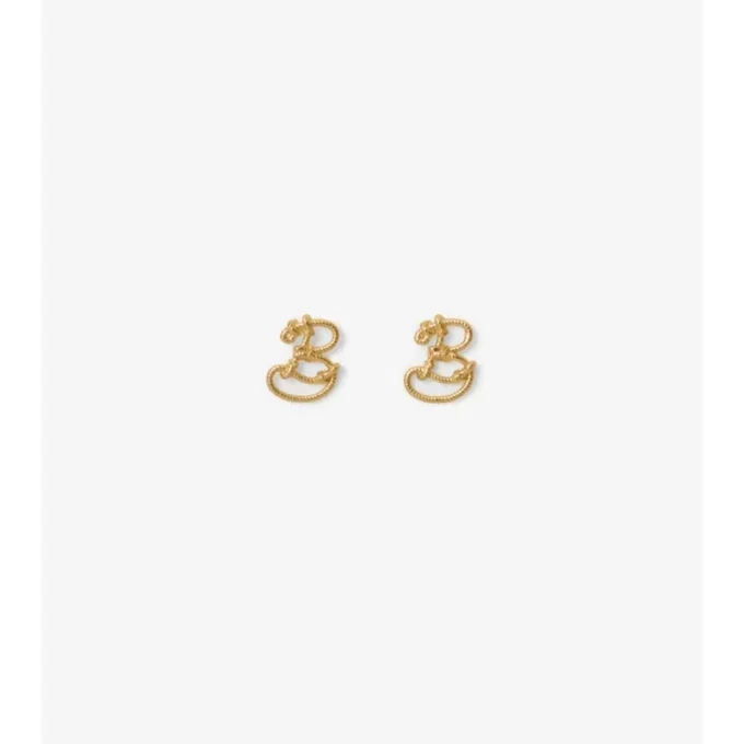 Pendientes pequeños con nudo náutico