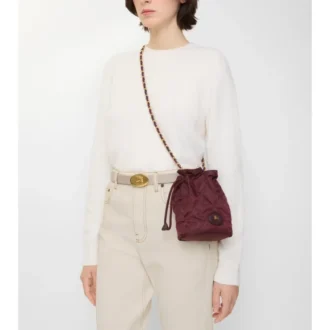 Pochetta tipo herradura con cadena