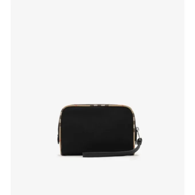 Pochette avec ribete de cuadros petits