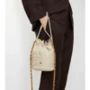 Pochette reversible avec chaîne en forme de herradure