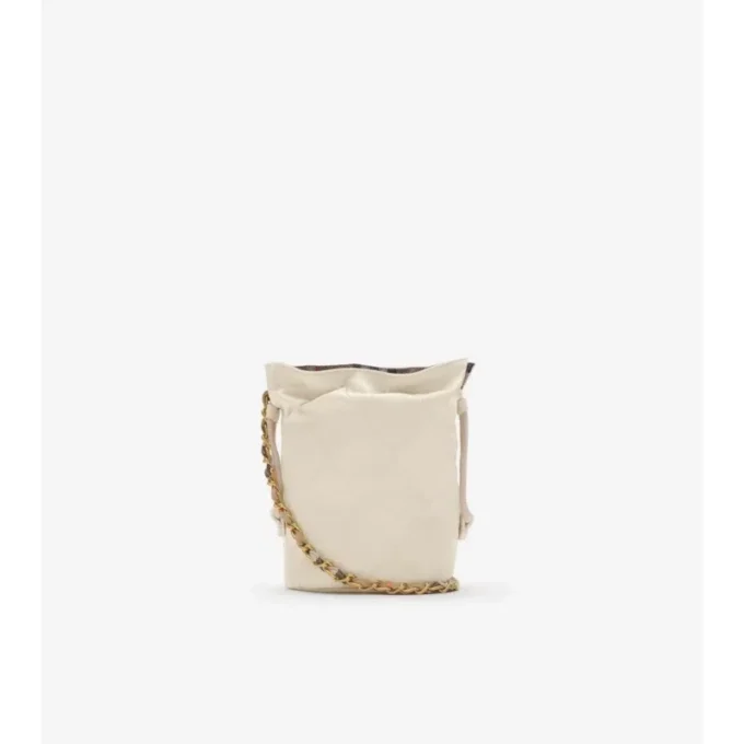 Pochette reversible avec chaîne en forme de herradure