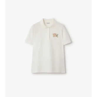 Polo de algodón con estampado EKD