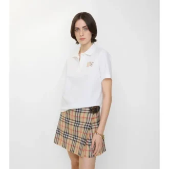 Polo de algodón con estampado EKD