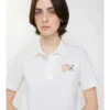 Polo de algodón con estampado EKD
